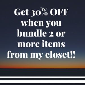 30% off bundles!